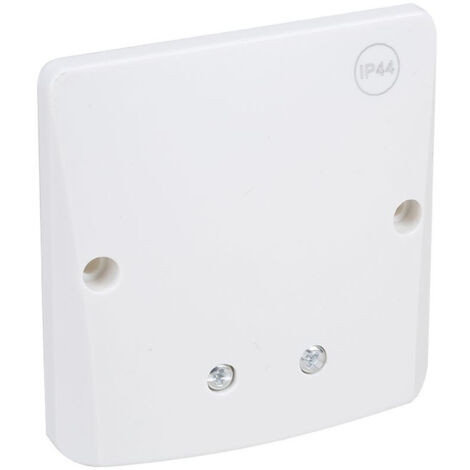 Eur Ohm – Sortie de câble étanche IP44 – Installation encastrée ou en saillie – Fixation à vis – Compatible volume 2 salle de bains
