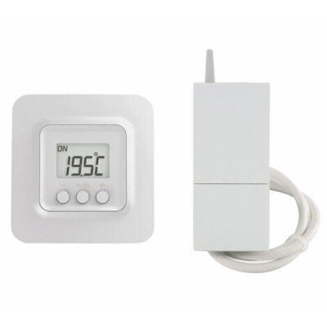 Delta Dore – Thermostat d'ambiance radio pour gestion de chauffage connecté – Système réversible/non réversible – Mono/multizones – Commande chaudière, poêle à bois, PAC