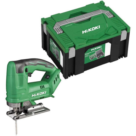 Hikoki – Scie sauteuse 18V Li-Ion 135mm – Capacité de coupe bois 135mm – Moteur Brushless – Coffret HSC III – CJ18DAW2Z