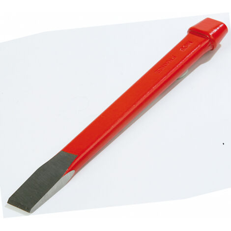 Mob Outillage – Burin de mécanicien 200 mm – Acier au manganèse et silicium – Tête de sécurité brevetée – Réaffûtabilité à cœur – Pour bétonnage et décarottage