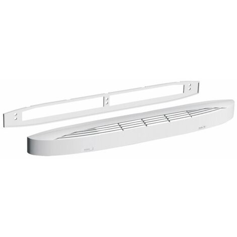 Anjos Ventilation – Entrée d'air acoustique ISOLA 2 30 blanc – Régulateur polyester pour débit constant – Dimensions 422x45x45mm – Pour VMC (1/3)