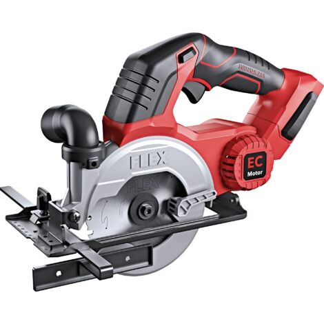 Flex – Scie circulaire 18V – Moteur sans balais – Profondeur de coupe 46,5 mm – Diamètre de lame 128 mm – Pour plaques de plâtre et OSB (1/4)