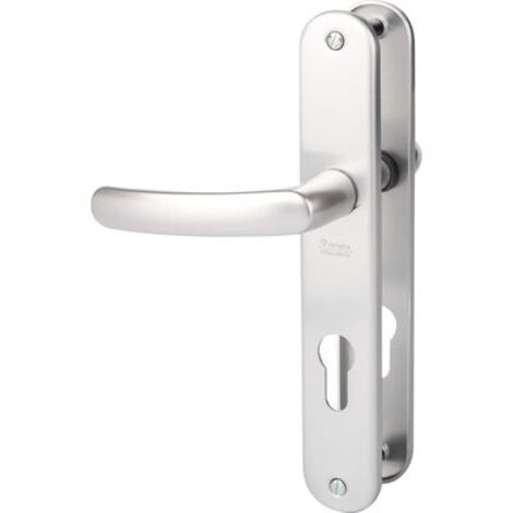 Ensemble de porte budget BEZAULT entraxe 195 mm Clé i - Argent - 204857