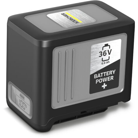 KARCHER Battery Power+ 36/60 - Piattaforma batteria: Piattaforma batteria 36 V  - Tipo di batteria: Batteria sostitutiva agli ioni di litio  - Voltaggio: 36 V