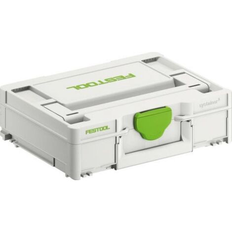 Festool – Systainer SYS3 M 112 – Boîte de rangement pour outils – Compartiments modulables – Compatible avec aménagement bott vario3