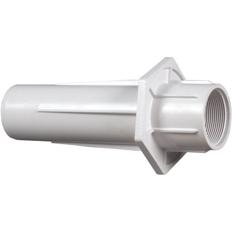 Hayward – Traversée de paroi 63/50mm à coller – Compatible béton – Bouchon de vidange – Raccord union pour pompe et filtre (1/5)