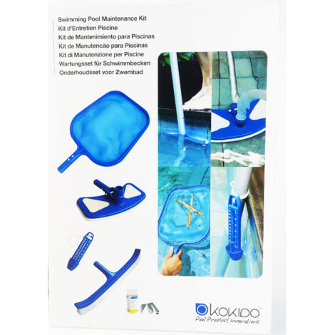 Kit complet d'entretien piscine C/06 - KOKIDO - KOK-400-8637 (1/3)