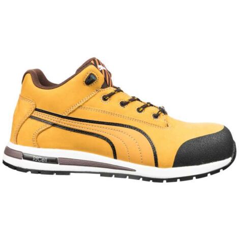 Chaussures de sécurité Dash S3 HRO SRC - T.46 - cuir brun - PUMA SAFETY - 633180407000046