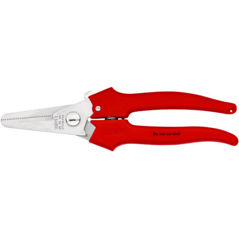 KNIPEX 95 05 190 Cisaille universelle gainage PVC par extrusion 190 mm