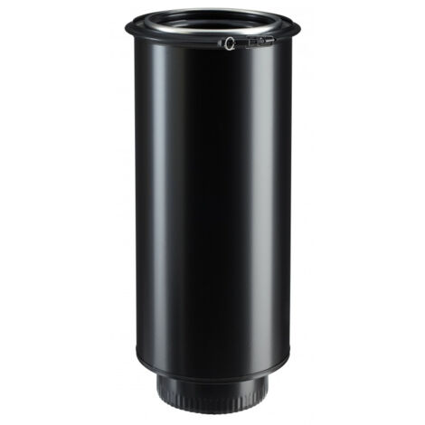 Conduit droit de finition Ø150 mm POUJOULAT ral 9020 blanc mat EDP - 32150015 (1/2)