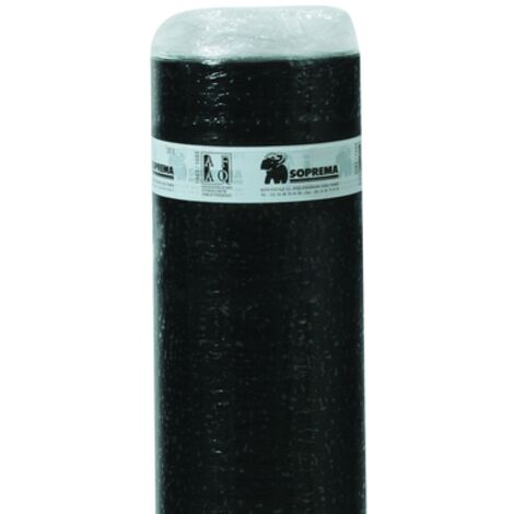 Soprema – Pare-vapeur ELASTOVAP confort – Rouleau d'étanchéité 7m x 1m – Bitume élastomère avec armature en fibres de verre – Installation facile (1/3)