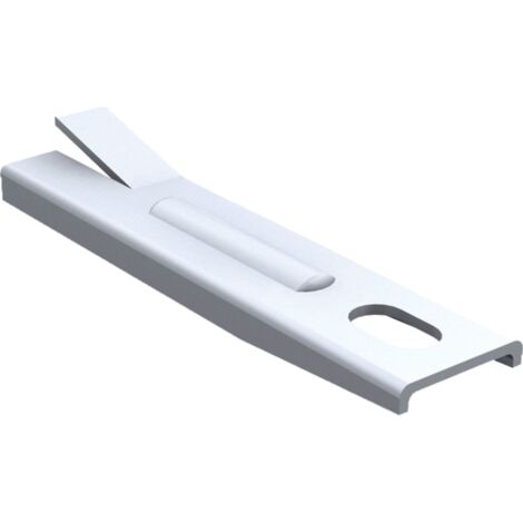 Patte à sceller 3532 MANTION SA - Pour rail tubulaire - Vis M10 - Capacité porte 80 Kg - 3532 (1/3)