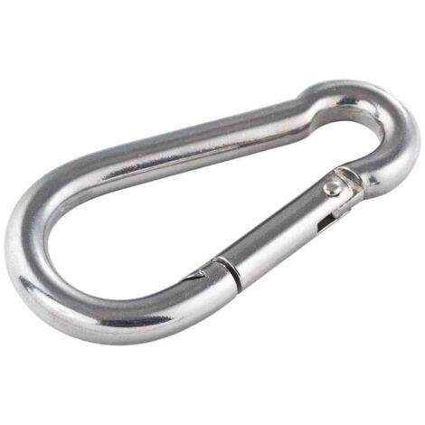 Mousqueton poire zingué LEVAC - Ø 4 x 40 mm - 5264A (1/4)