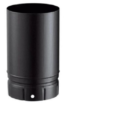 Tuyau émaillé noir mat 500 Ø150 L.500-150 ENM POUJOULAT - 56150904