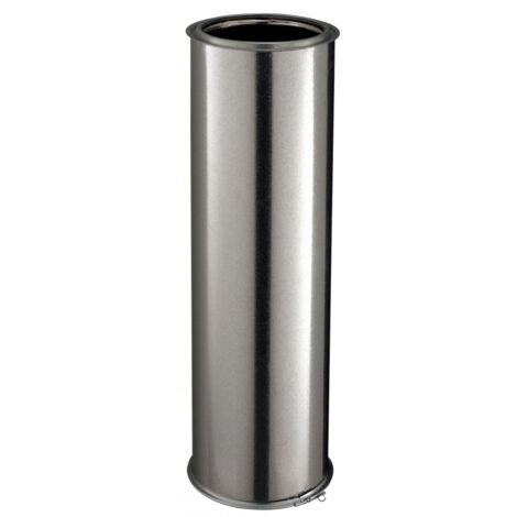 Conduit droit 133 cm Ø150 inox galva POUJOULAT ED1330-150 - 32150006 (1/2)