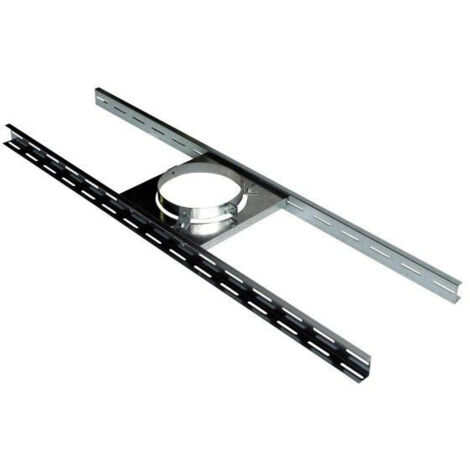 Support sur plancher Ø150 SP 150 POUJOULAT - 31150081 (1/2)