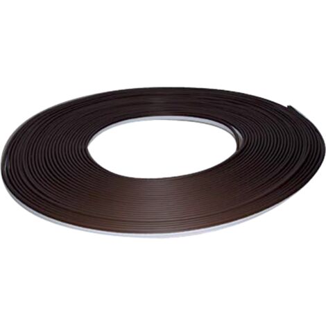 Joint sur dormant LD 411 KISO - rainure 4mm H.11mm pied décalé - rouleau 250m Noir - LD411PVC250-SPN