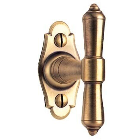 Bouton sur platine Namur BOUVET Laiton patiné - 47049 (1/2)