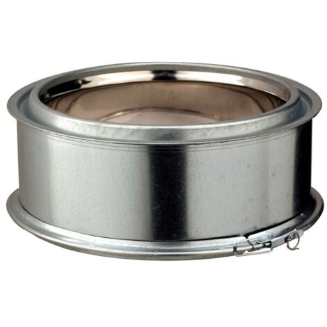 Conduit isolé inox/galva Ø230 L.10 cm POUJOULAT - 32230002 (1/2)