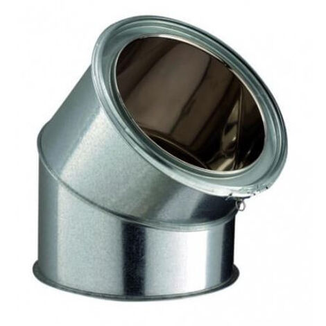 Coude 45° Ø150 POUJOULAT EC 45-150 - 32150021 (1/2)