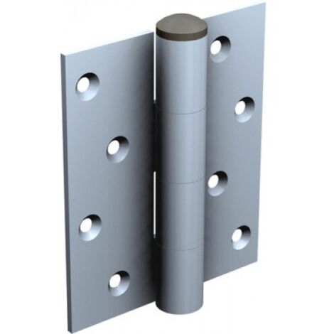 Mantion – Charnière pour meuble 85 x 85 mm – Acier zingué – Charge 38 kg – A visser – Pour portes à coulissement latéral