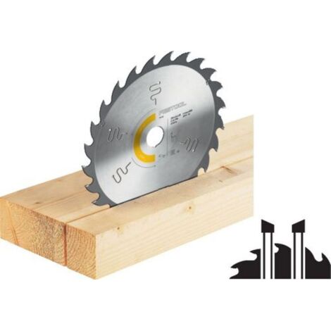 Festool – 575974 Lame de scie circulaire 254mm – Ø alésage 30mm – 24 dents PW – Pour bois massif – Coupe nette sans éclat