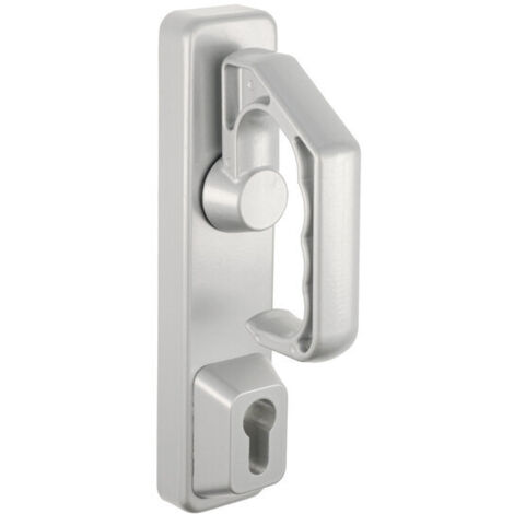 Poignée rotative extérieur pour demi-cylindre européen anti-panique - JPM Argent 210 47