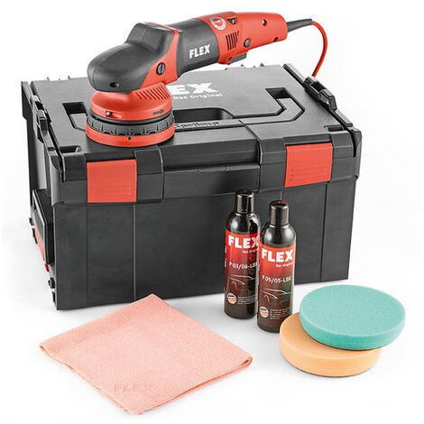 Flex – Polisseuse orbitale à entraînement forcé 710W – Ø disque 150mm – Vitesse 1500-4500/min – Coffret L-Boxx – 447269 - XCE 10-8