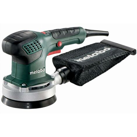 Metabo – Ponceuse excentrique 125mm 310W – Vitesse 4000-12000/min – Sac à poussières – Pour bois dur – 600443500