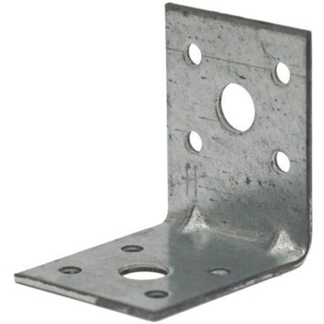 Simpson Strong Tie – Équerre de fixation acier galvanisé 40x50x50x2mm – Conçue pour bois massif et béton – Résistance à la corrosion – Installation rapide