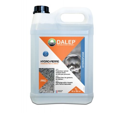 Protecteur spécial pierre DALEP Hydro-pierre Hydrofuge / Oléofuge - 5 L - 260 005