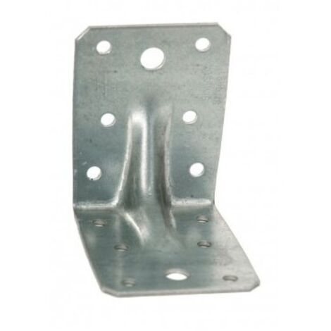 Simpson Strong Tie – Équerre de fixation 70x70mm – épaisseur 2mm – Acier pour applications structurelles – Résistance accrue pour bois dur