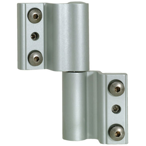 Fapim – Paumelle à clamer pour porte et fenêtre – Aluminium extrudé – Longueur 12mm – Largeur 15mm – 5603CQX