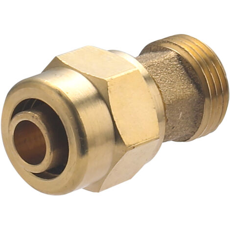 Raccord mâle à compression pour tube PER NOYON & THIEBAULT Ø12 - M12x17 (3/8)