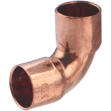 Coude cuivre à souder 90° petit rayon double femelle égal NOYON & THIEBAULT - Ø 12 mm - 940-12L1