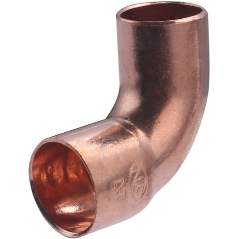 Coude cuivre à souder 90° petit rayon mâle femelle égal NOYON & THIEBAULT - Ø 14 mm - 941-14L1 (1/4)