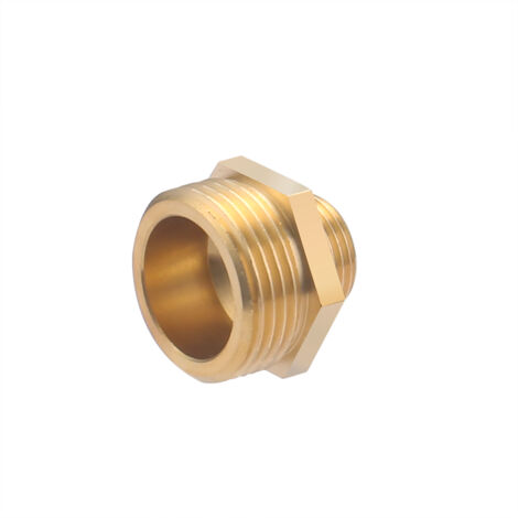 Mamelon laiton double mâle réduit M3/4' (20x27) NOYON & THIEBAULT - M3/8 (12x17) - 190-2012L1