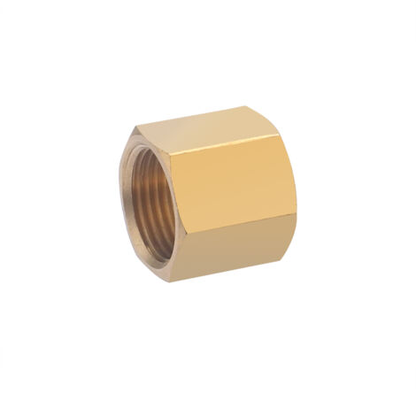 Noyon & Thiebault – Raccord laiton double femelle 3/8 (12x17) – Butée pour raccords mâles – Pression 10 bar – Température 5°C à 90°C - 176-12L1 (1/4)