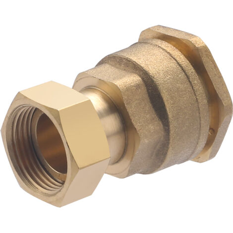 Noyon & Thiebault – Raccord femelle écrou libre laiton pour tuyau polyéthylène Ø25 – Sortie 3/4 (20x27) – Étanchéité parfaite jusqu'à 10 bar