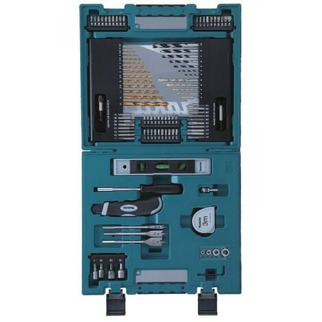 Coffret ensemble accessoires MAKITA 104 Pièces MACCESS - D-31778