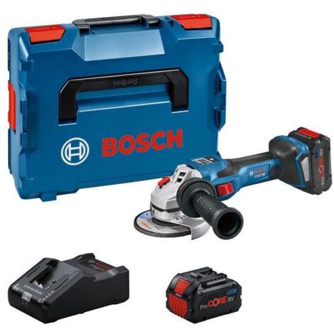 Meuleuse d'angle Bosch GWS 18V-15 SC BITURBO 18 V 2x8 0 Ah accu. (1/10)