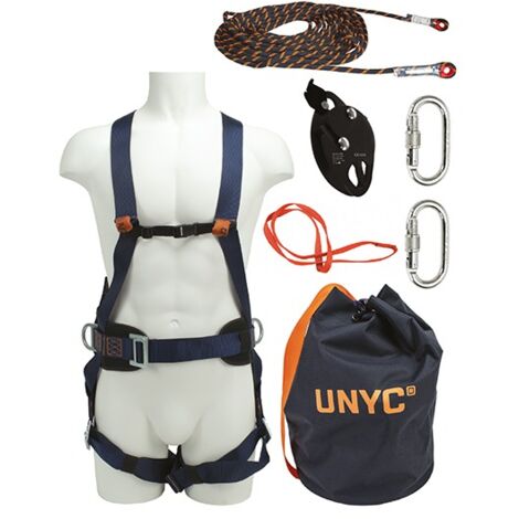 Kit harnais Comfort T.1 FRENEHARD corde 10m + 2 connecteurs + anneau sangle + sac - QSFEPI101/105
