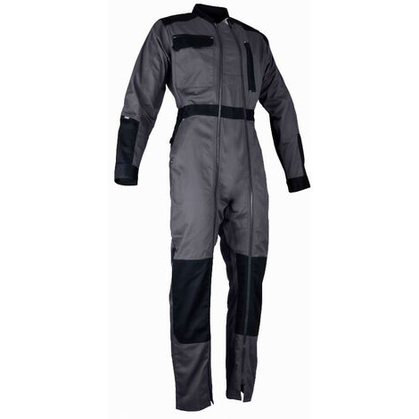 Combinaison double zip Chlore LMA Gris sombre / Noir - T7/ T.3XL - 4112 T.3XL