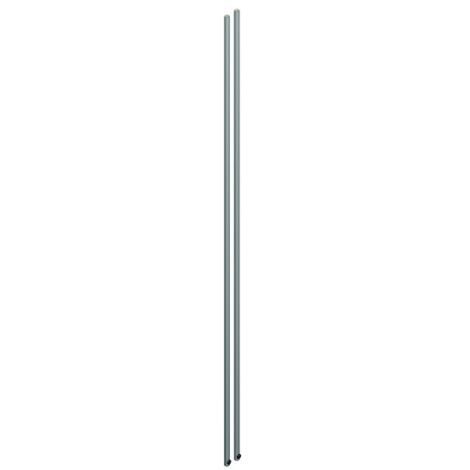 Tringle pour crémone DS7211 - 1250 mm - gris ral 9006 - LA CROISEE DS