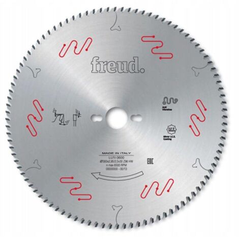 Lame pour panneaux en bois/contreplaqués FREUD - Ø350 3,5/2,5 AL30 Z84 BA - F03FS04895 -LU2B 1600 (1/3)