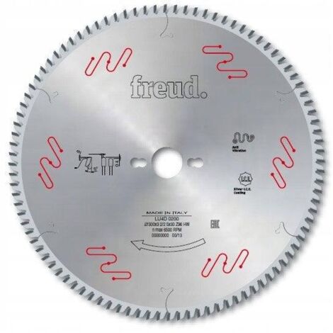 Lame pour métaux non ferreux/PVC/Aluminium FREUD - Ø300 3,5/3 AL30 Z96 TP- - F03FS05301 -LU5D 1200 (1/3)