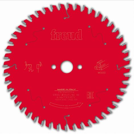 Lame de scie circulaire 160 mm – Pour bois dur et tendre – 48 dents carbure TiCo – Alésage 16 mm – Épaisseur 2.4 mm – Freud