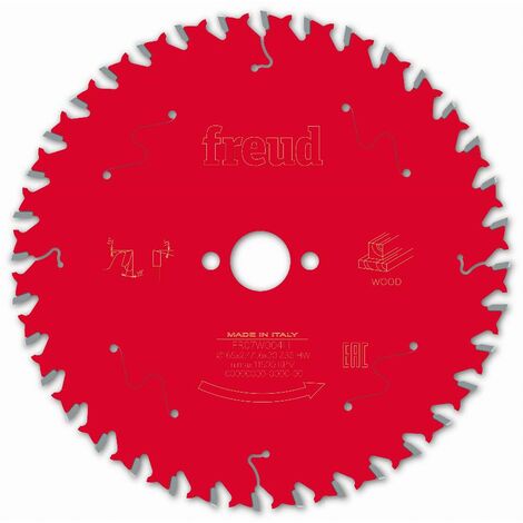 FREUD Lame de scie circulaire & plongeante - Bois - 165 mm - 2.4 mm - 20 mm - 36 dents