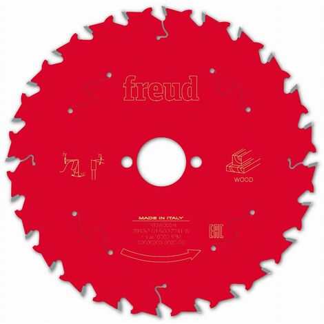 Freud – Lame de scie circulaire 190mm F03FS09717 – 24 dents carbure TiCo pour bois dur – Revêtement PermaShield – Anti-vibrations (1/4)