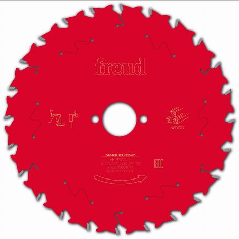 Lame pour scie circulaire portative FREUD - Ø200 2,8/1,8 AL30 Z24 BA 15° - F03FS09721 -FR14W001H (1/3)